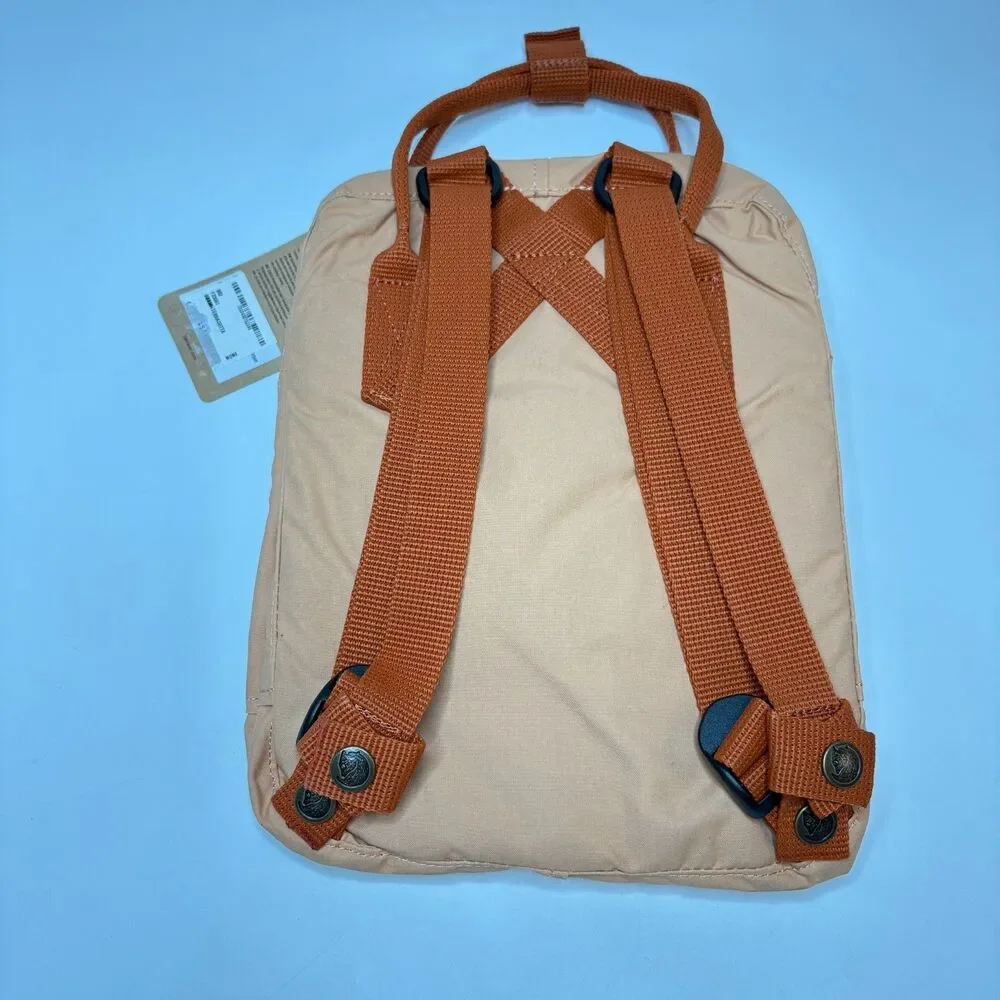 NWT FJALLRAVEN Kanken Mini Youth Terracotta Backpack 11